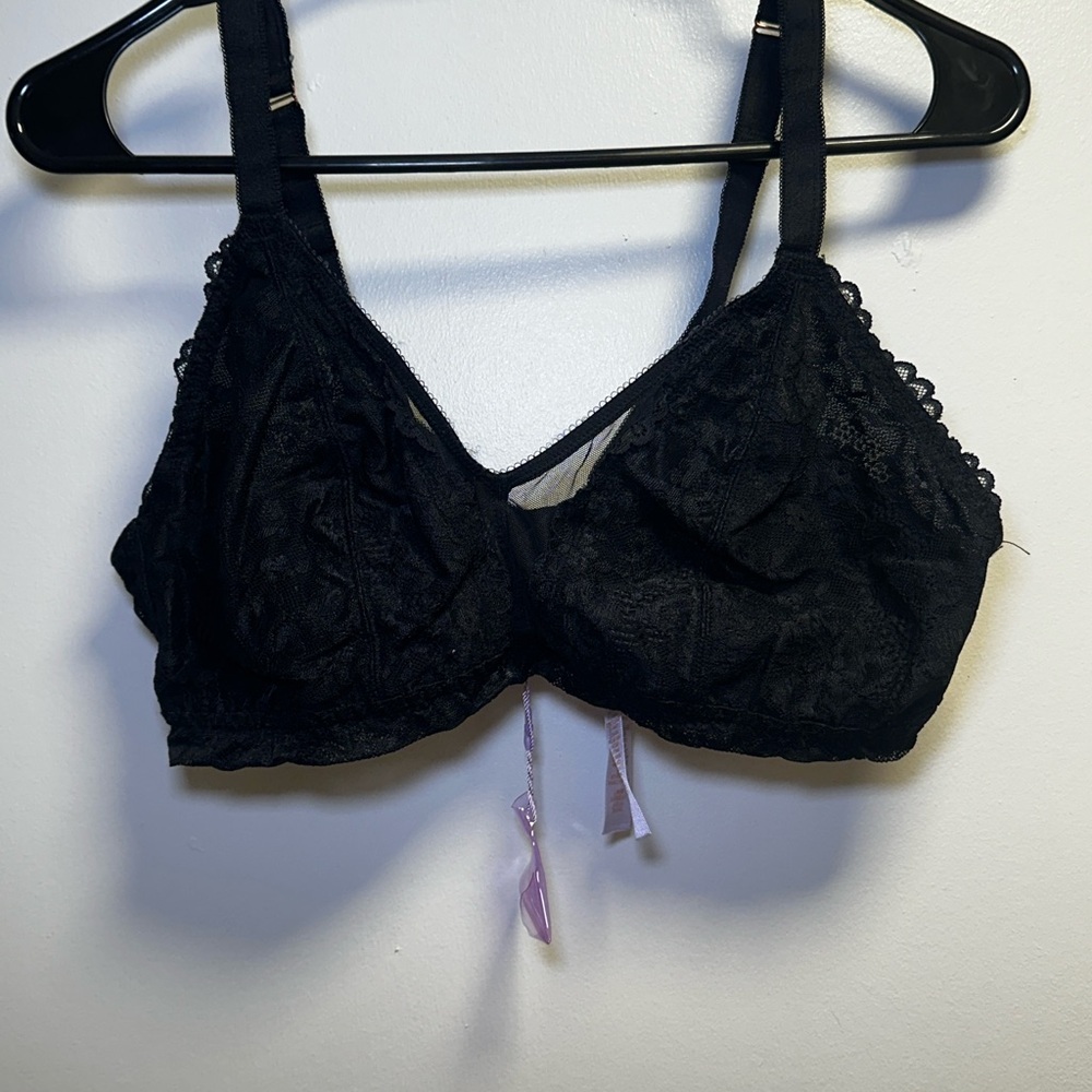 Savage X Fenty Black Lace Bra